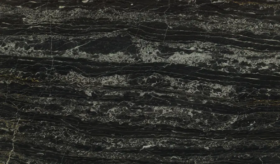 Мрамор Nero Portoro Silver