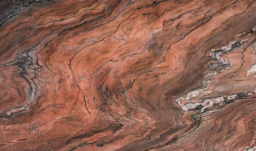 Кварцит Red Tempest